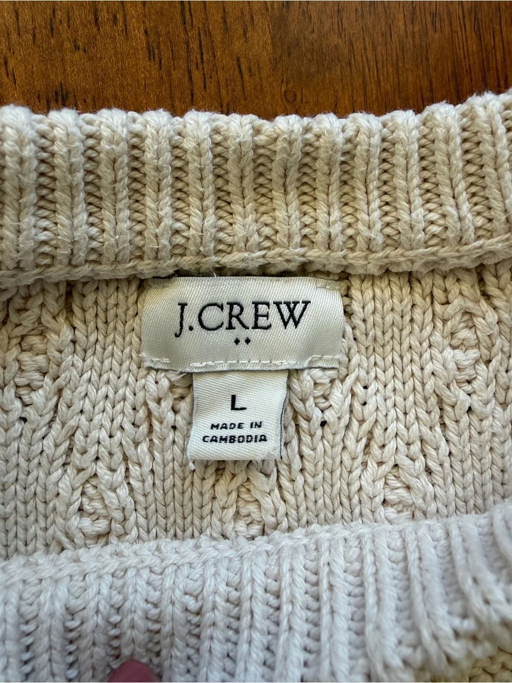 J. Crew crew 100%
